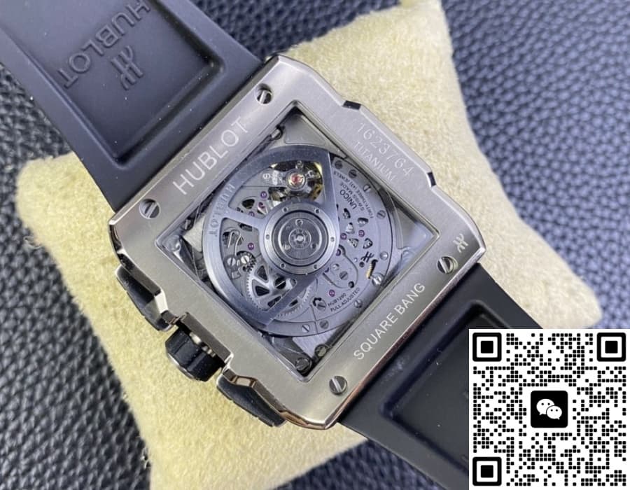 Hublot AQUARE BANG UNICO 821.NM.0170.RX BB Factory rubber strap