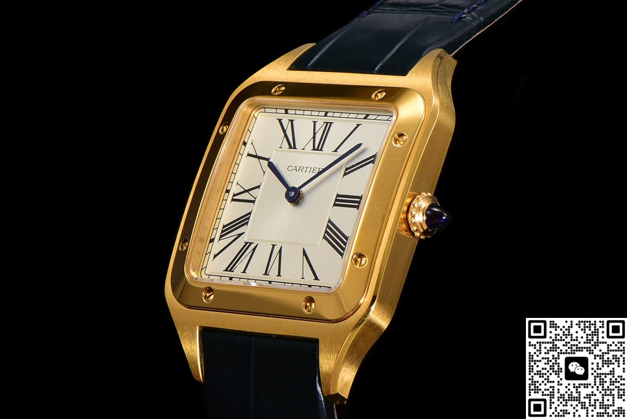 Cartier Santos WGSA0108 F1 Factory Leather Strap