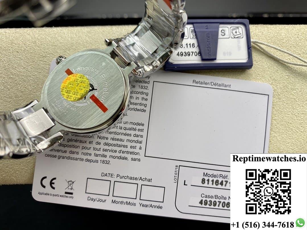 Longines Elegant L8.116.4.87.6 GS Factory White Dial