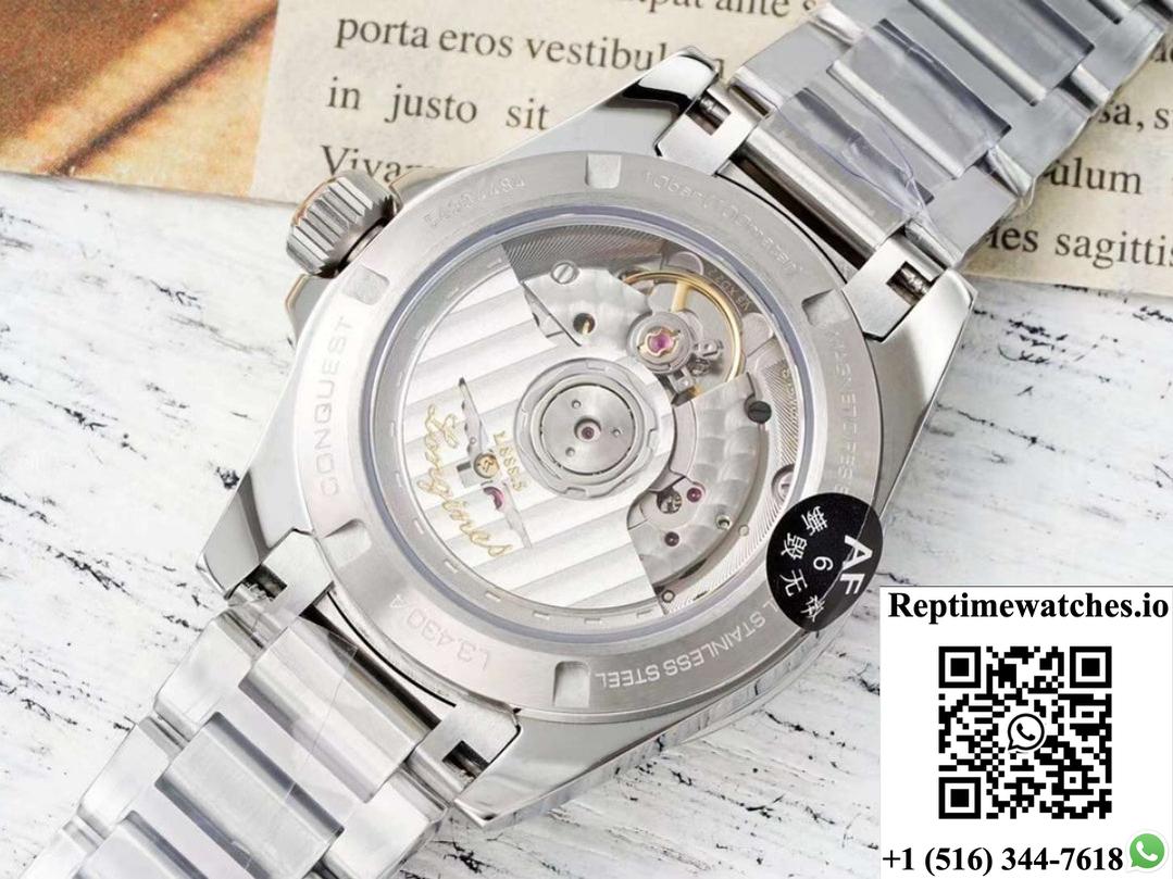 Longines Sports L3.430.4.97.6 AF Factory Stainless Steel Case