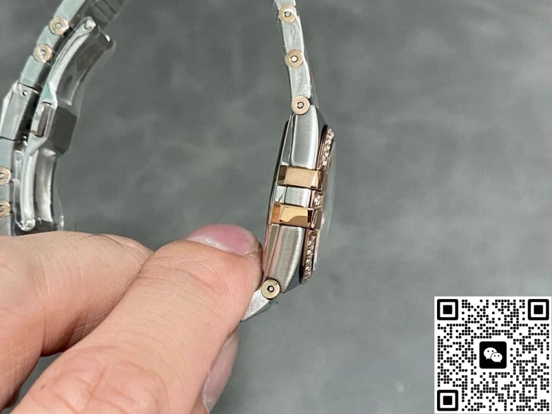 Omega Constellation 131.25.28.60.99.001 TW factory diamond bezel