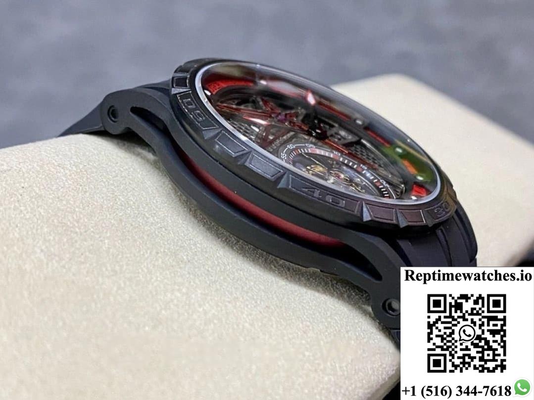 Roger Dubuis King Of Speed Rddbex0817 Bbr Factory Hollow Dial-Rep Time Watches