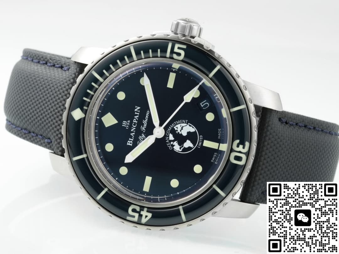 Blancpain Fifty Fathoms 5008-11B40-NAOA ZF Factory Blue Dial
