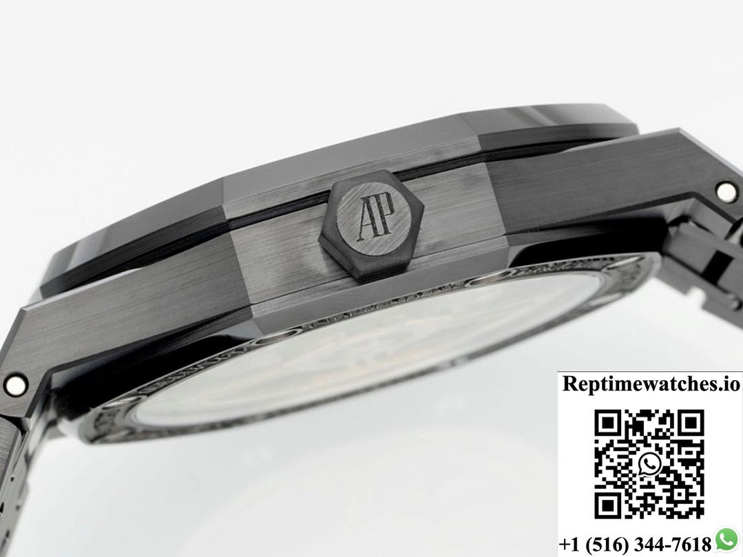 Audemars Piguet Royal Oak 15500 APS factory transparent case back