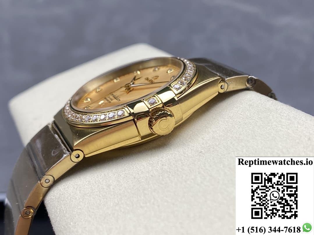 Omega Constellation 123.55.38.21.58.001 OM Factory Date Display