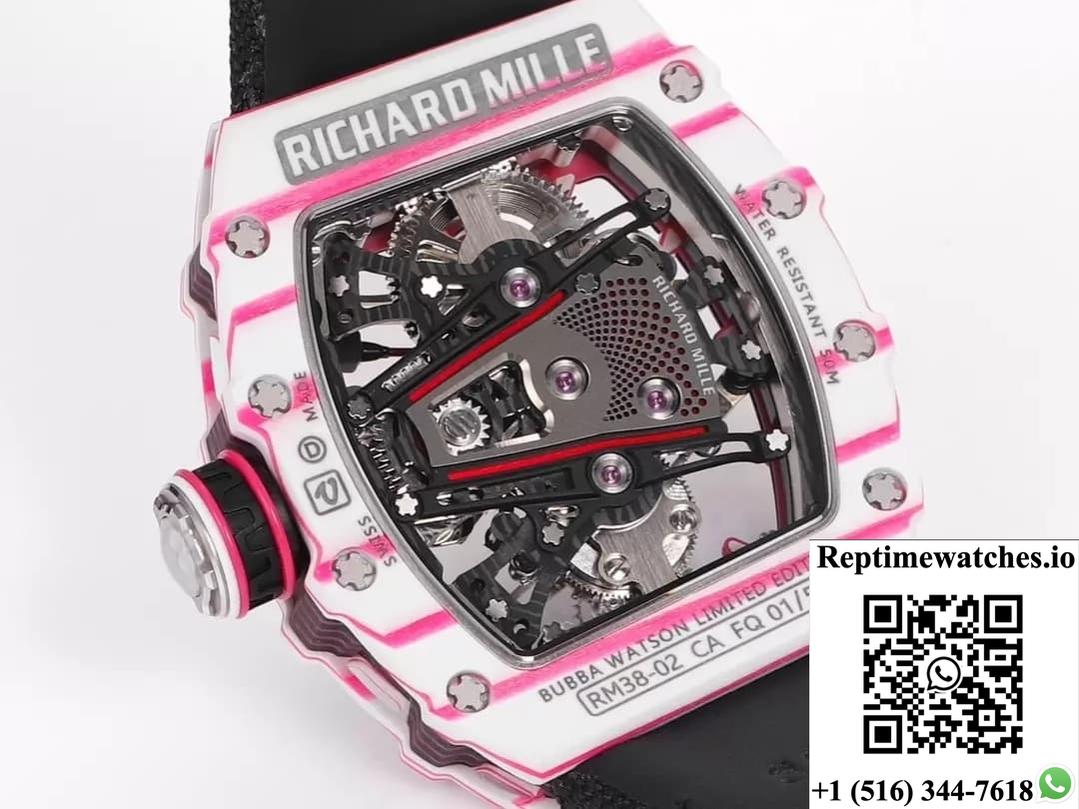 Richard Miller Men’s RM38-02 RM Factory Transparent Case Back