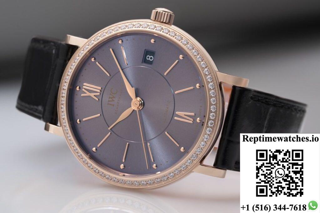 IWC PORTOFINO IW458108 V7 FACTORY DATE DISPLAY