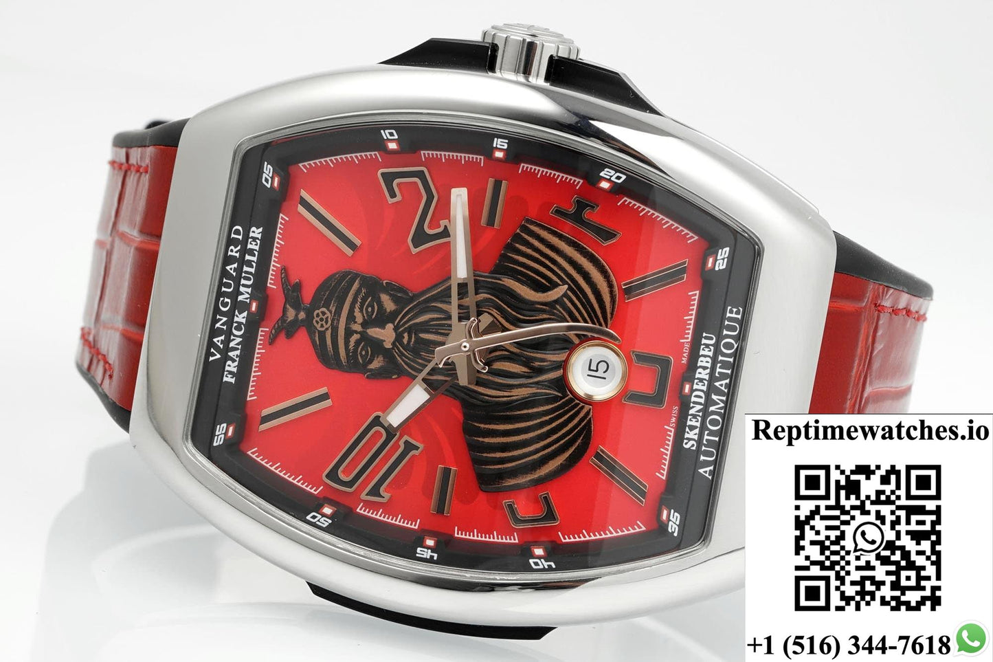 Franck Muller Vanguard ABF factory date display