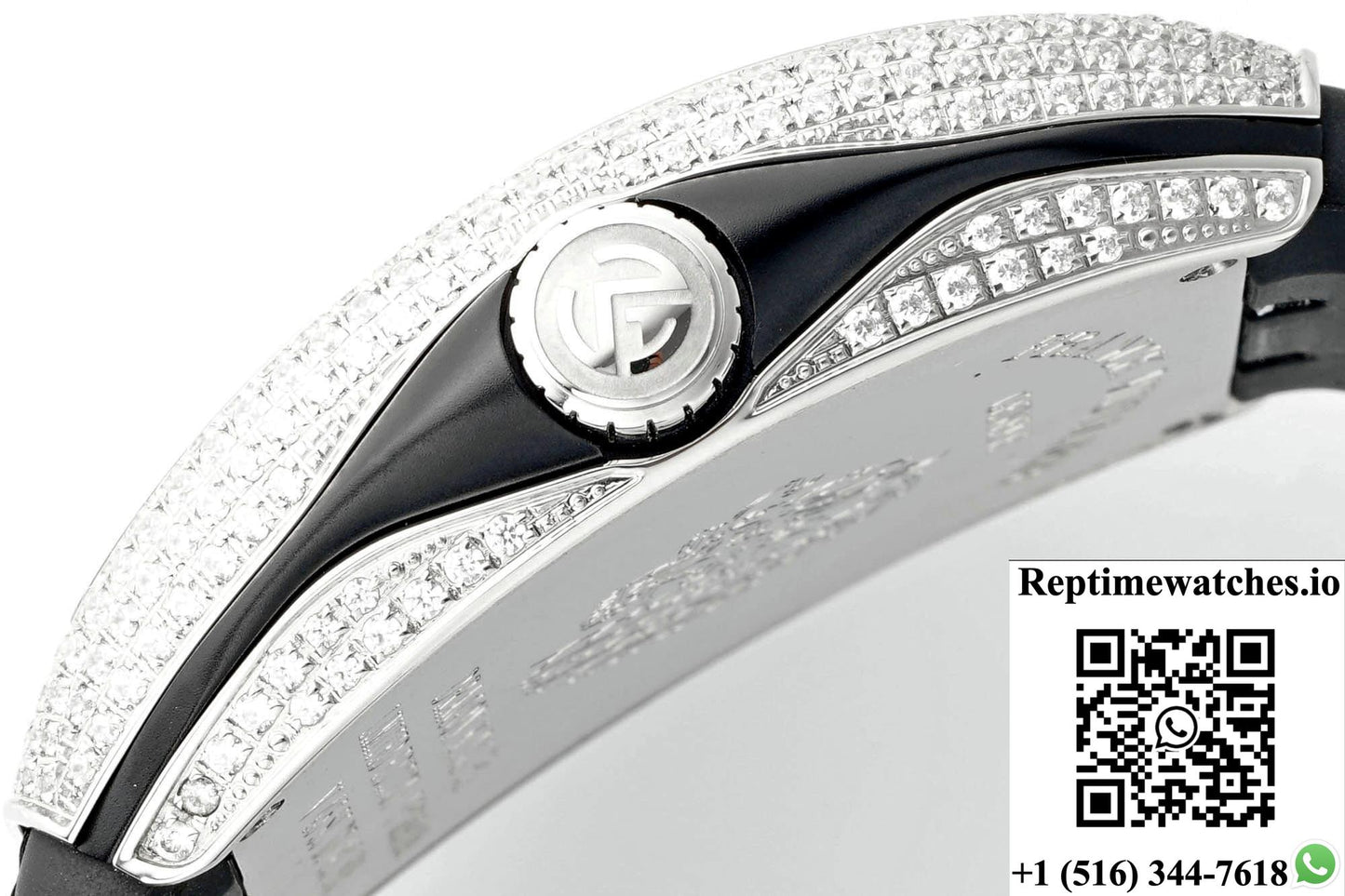 Franck Muller Vanguard ABF Factory Diamond-Set Hour Markers