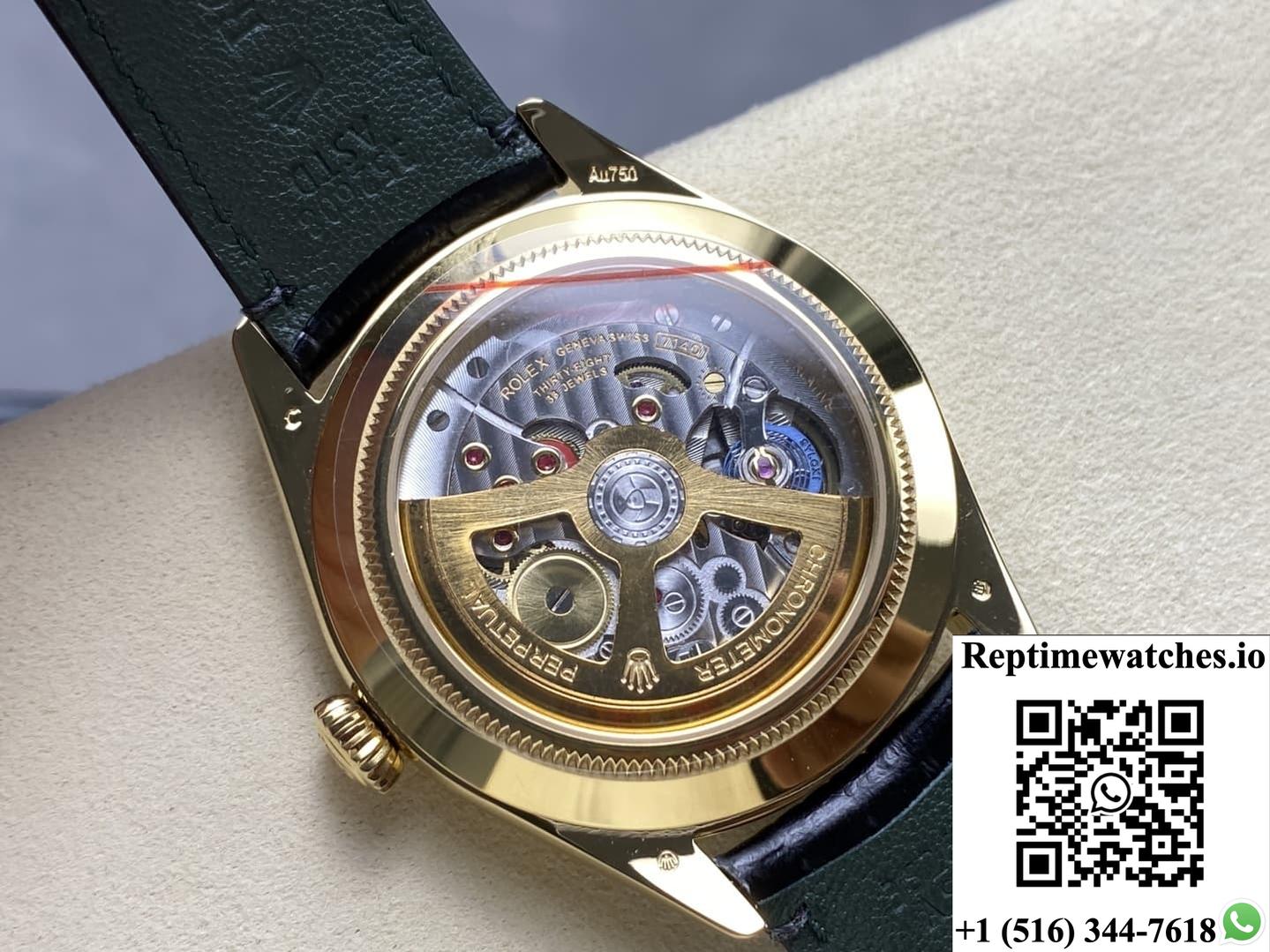 Rolex Perpetual 1908 m52508-0004 R+ factory leather strap
