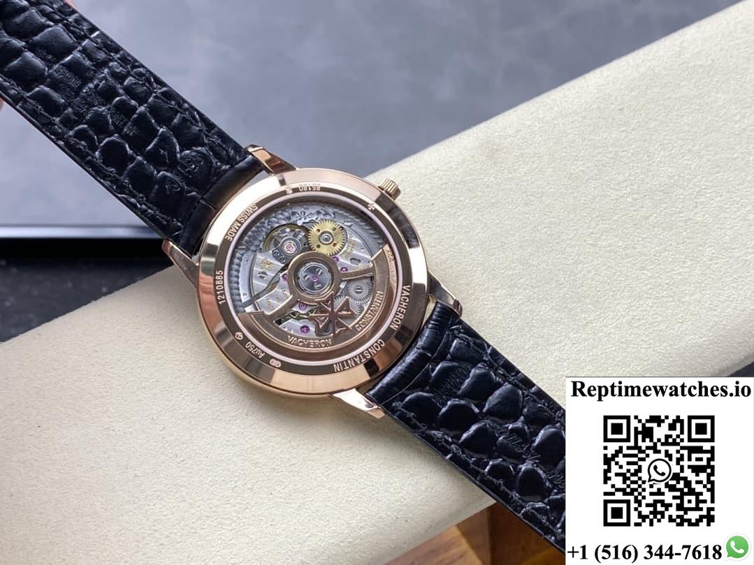 Vacheron Constantin Patrimony 85180-000R-9232 VC+ Factory Alligator Leather Strap