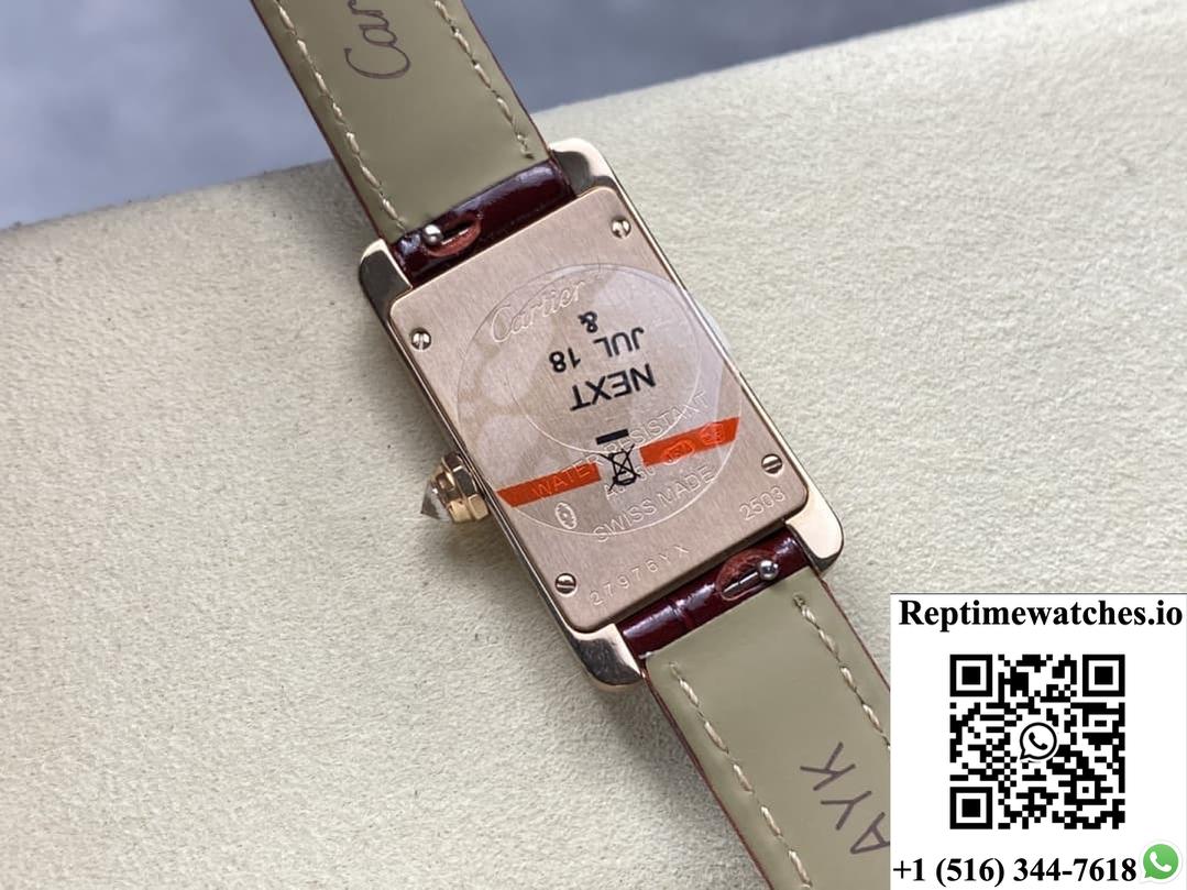 Cartier Tank WJTA0026 8848 Factory Diamond Bezel