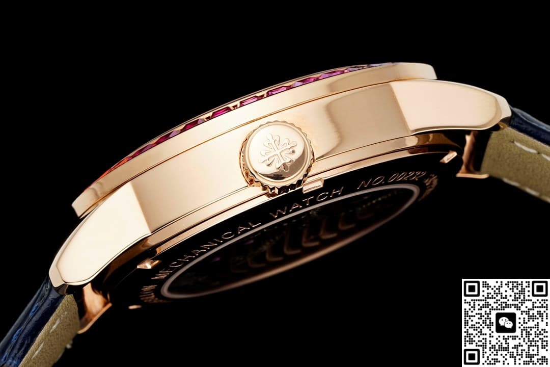Patek Philippe Tourbillon RMS Factory Rainbow Bezel