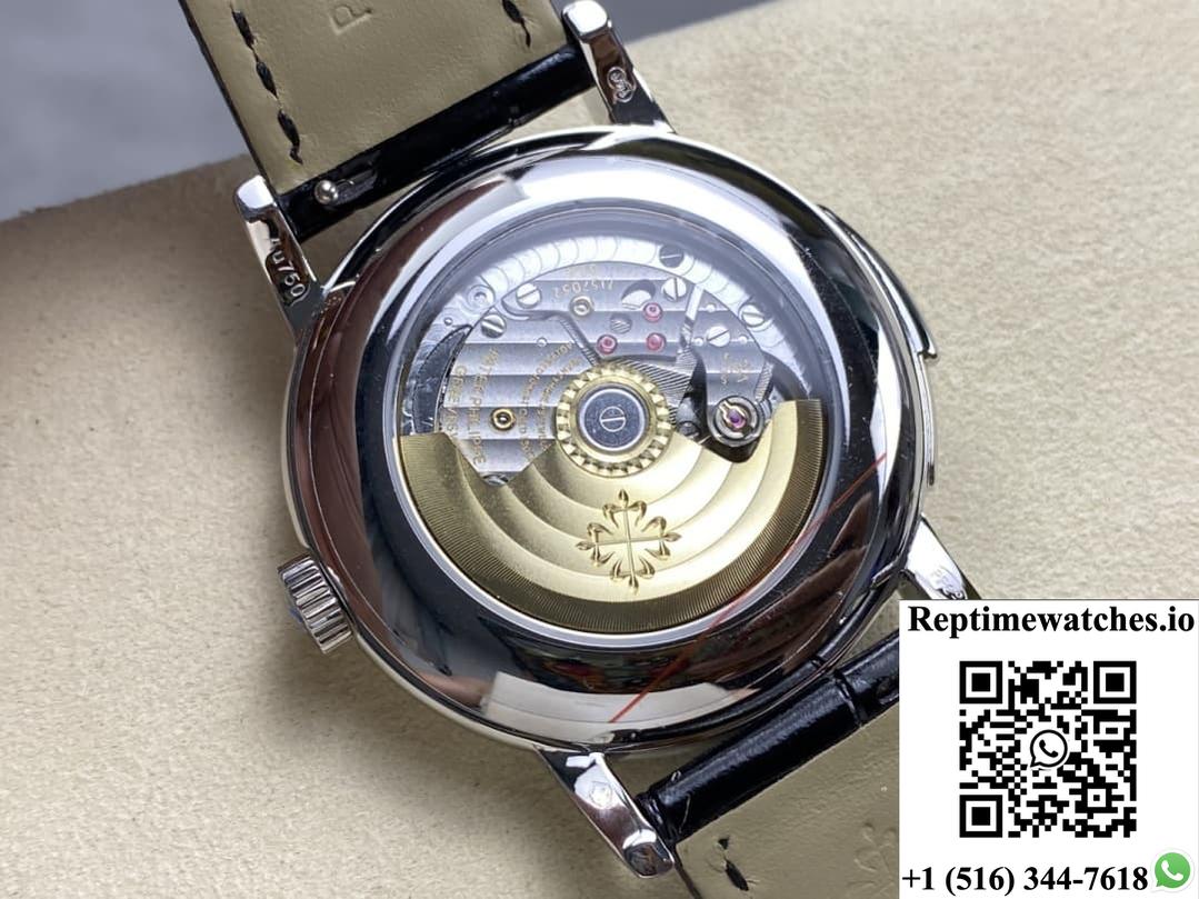 Patek Philippe Grand Complications 5078G-010 TW Factory Alligator Leather Strap