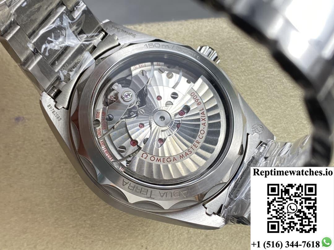 Omega Seamaster 220.10.38.20.10.003 N1 factory transparent case back