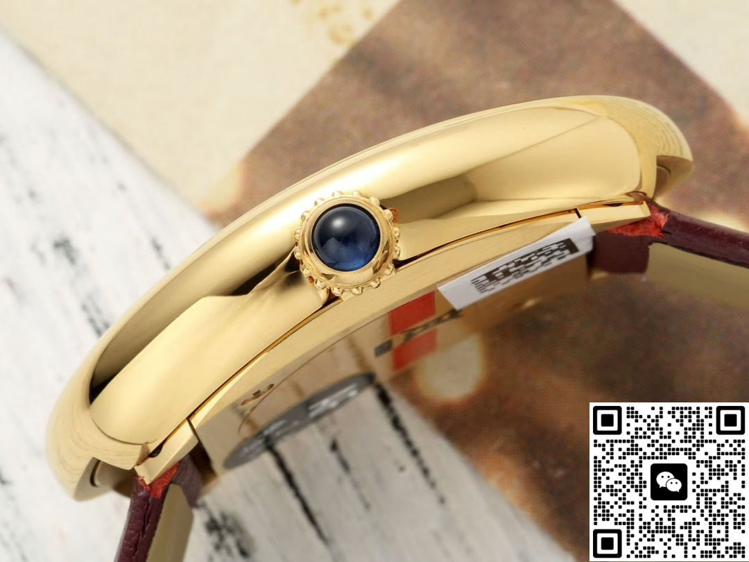 Cartier tub WGBA0032 AF factory cowhide strap