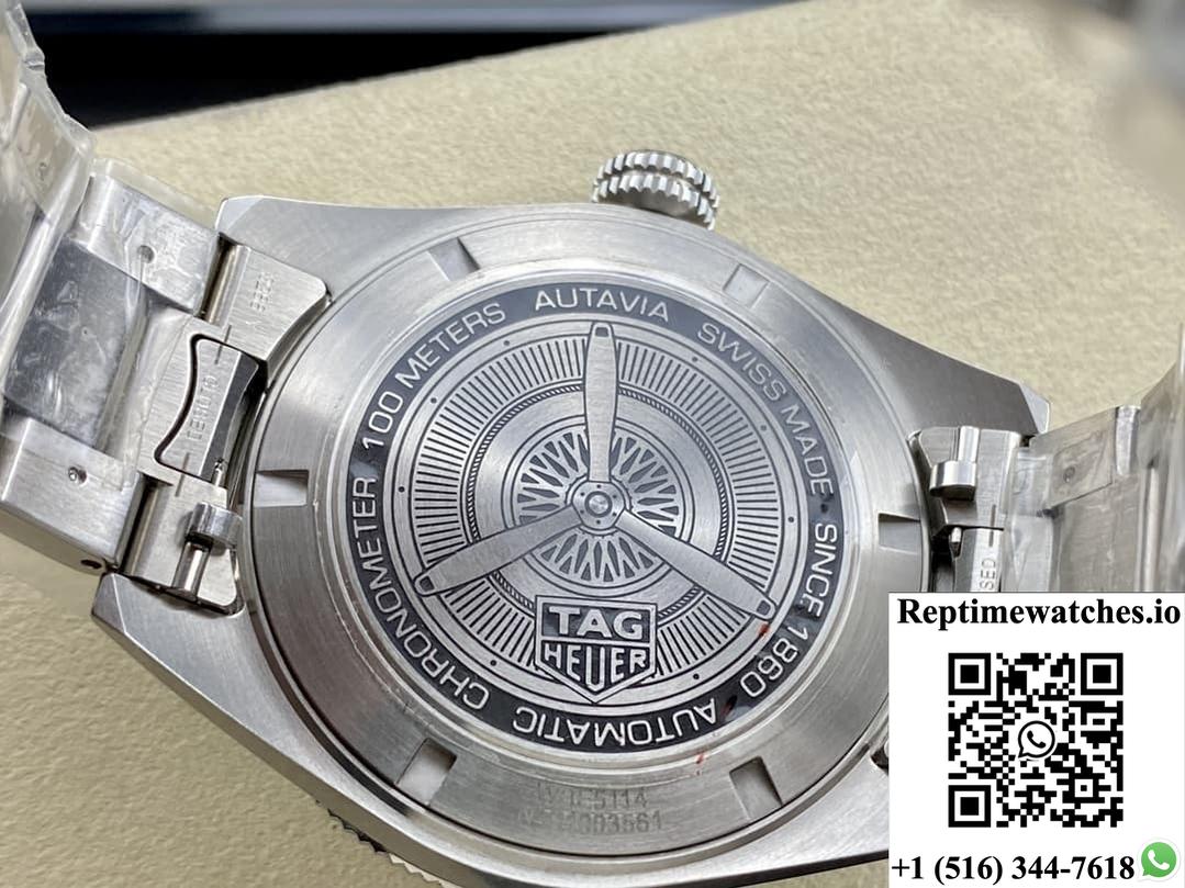 TAG Heuer AUTAVIA WBE5114.EB0173 stainless steel case