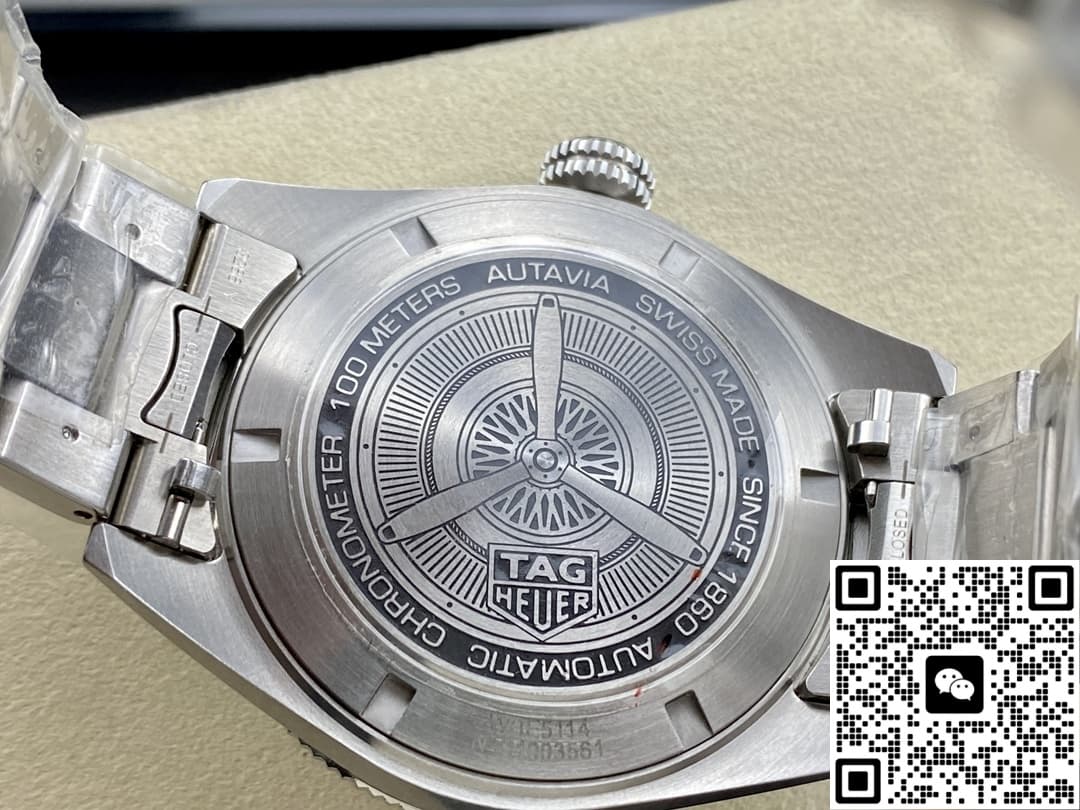 TAG Heuer AUTAVIA WBE5114.EB0173 stainless steel case