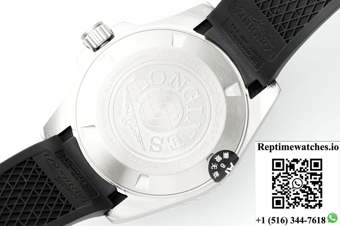 Longines Concas L3.790.4.56.9 AF factory black dial