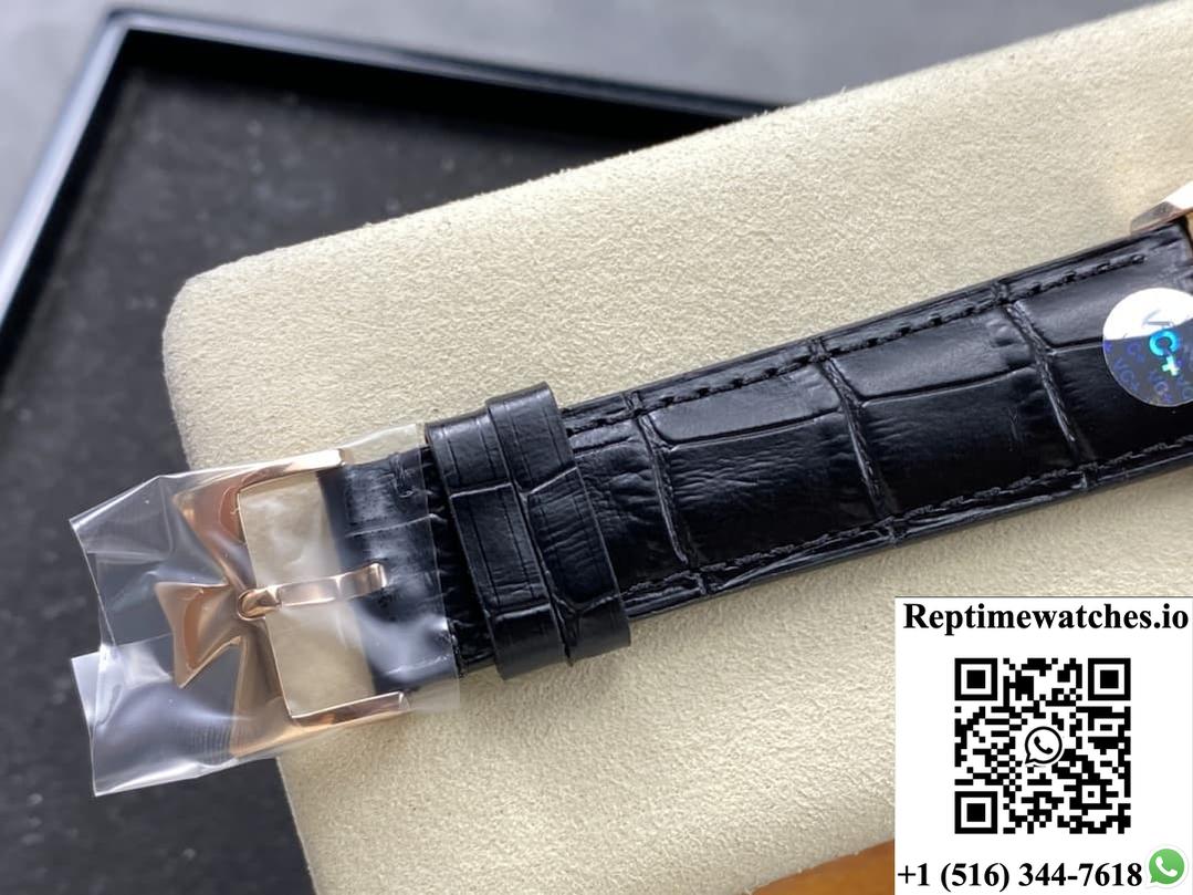 Vacheron Constantin Patrimony 85180-000R-9232 VC+ Factory Alligator Leather Strap