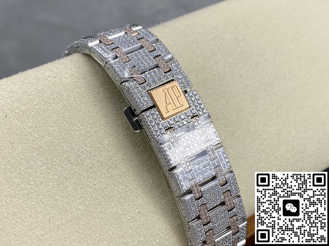 Audemars Piguet Royal Oak 15400OR.022 AMG Factory Diamond Strap