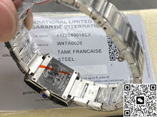 Cartier Tank WSTA0065 8848 Factory Solid Case Back