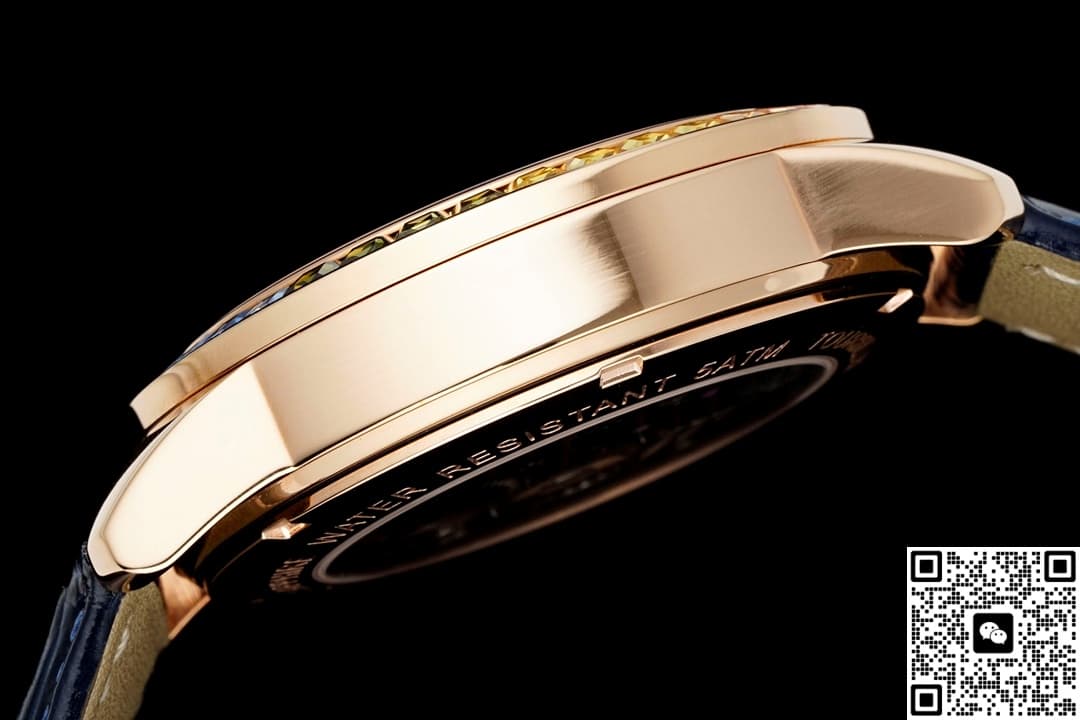 Patek Philippe Tourbillon RMS Factory Rainbow Bezel
