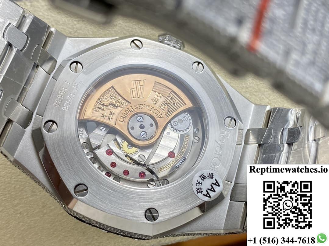 Audemars Piguet Royal Oak 15400ST.010 AMG Factory Diamond Hour Markers