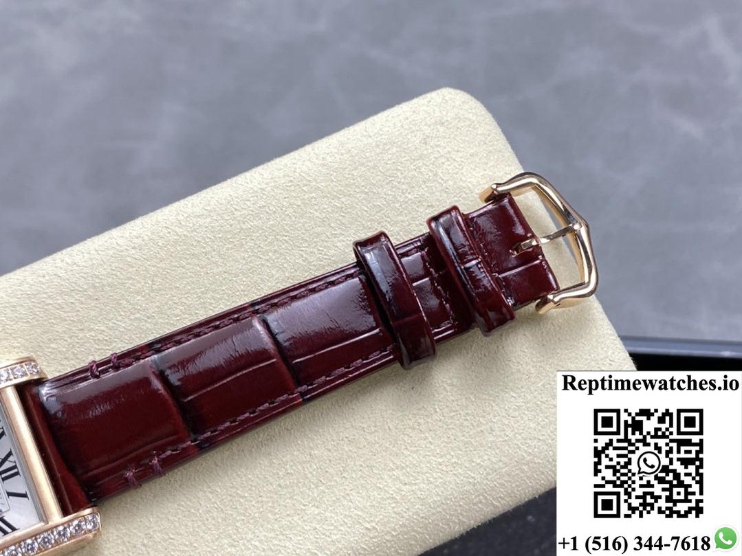 Cartier Tank WJTA0050 8848 Factory Diamond Case