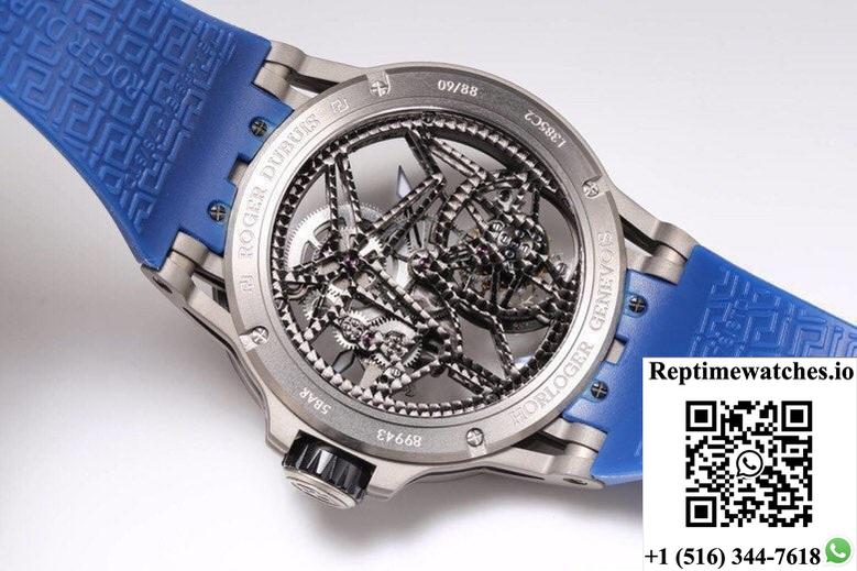 Roger Dubuis Excalibur RDDBEX0479 NEW Factory Tourbillon Titanium Case