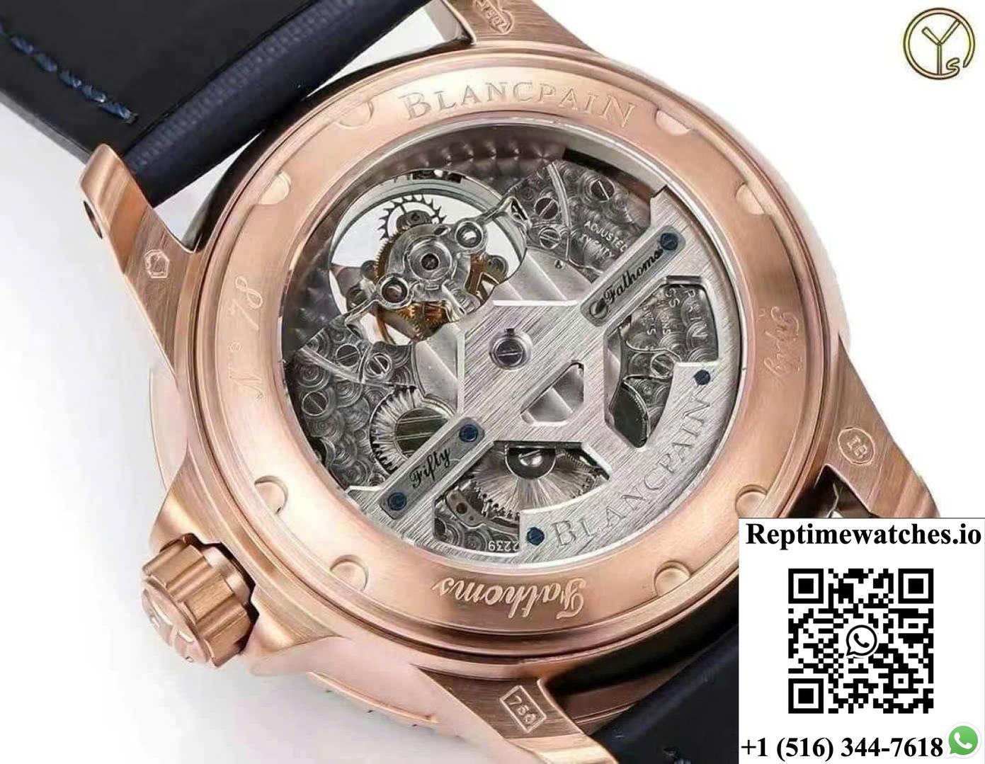 Blancpain Fifty Fathoms 5025-36B40-O52B YS Factory Tourbillon