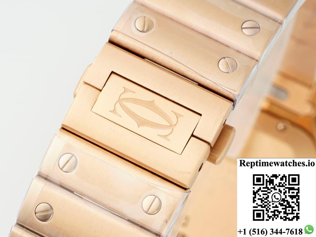 Cartier Santos WGSA0018 AF factory date display