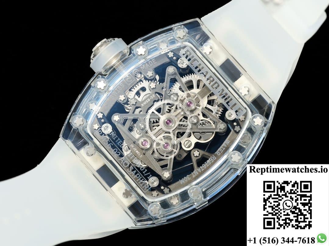 Richard Miller RM56-02 RM Factory Tourbillon Blue Bezel