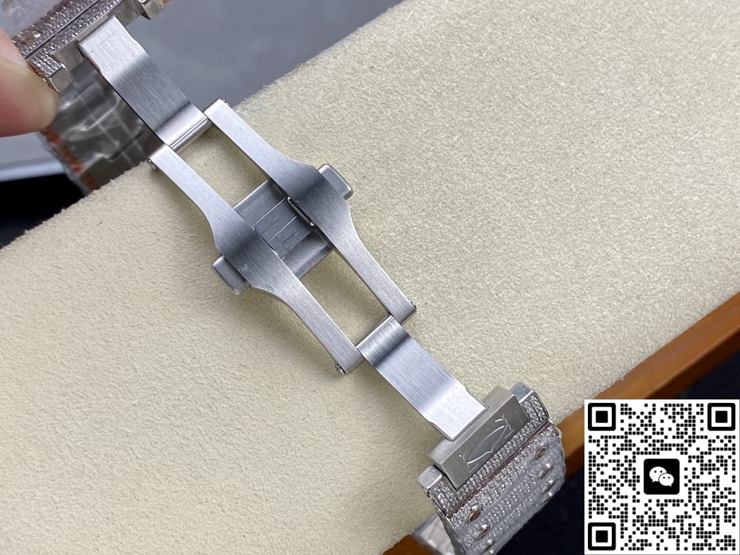 Cartier Santos W2SA0021 AMG factory date display