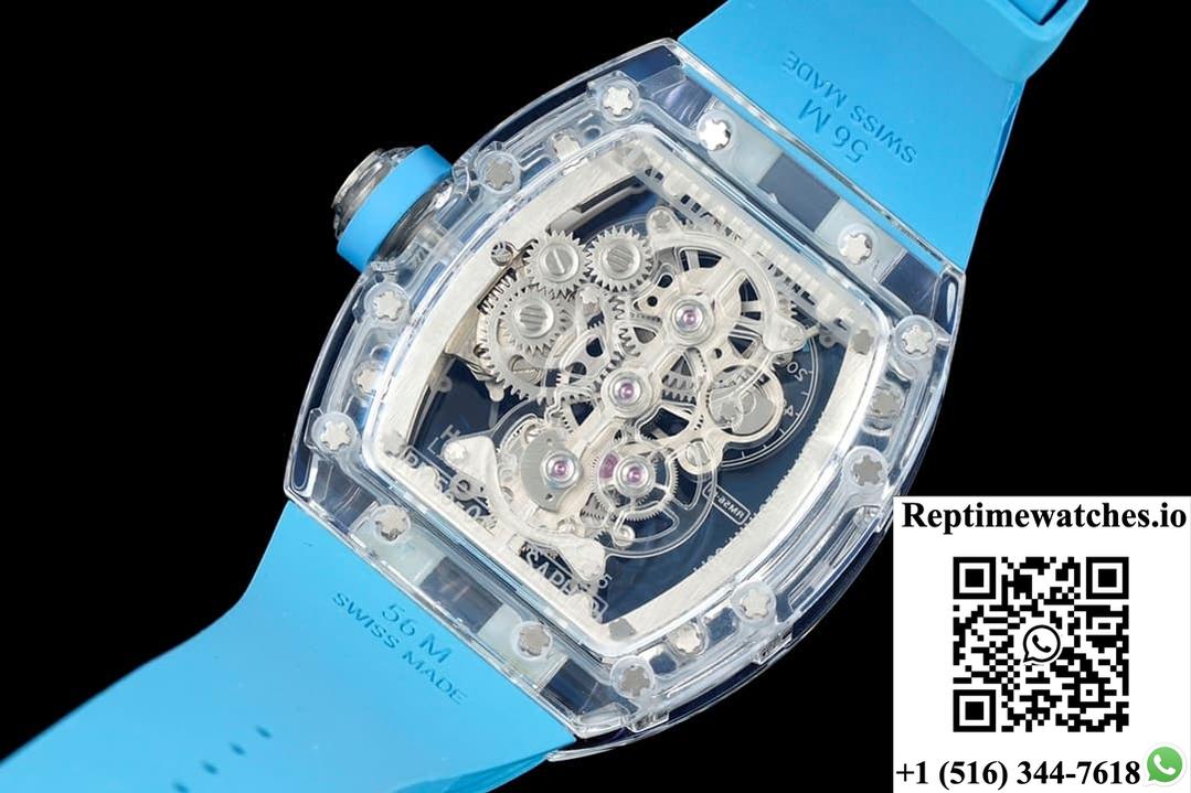 Richard Miller RM56-01 RM Factory Tourbillon Blue Strap