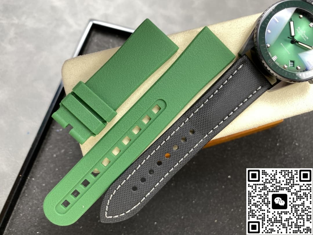 Blancpain Fifty Fathoms 5000-0153-B52A GF Factory Green Dial