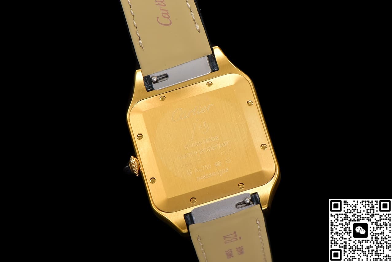 Cartier Santos WGSA0108 F1 Factory Leather Strap