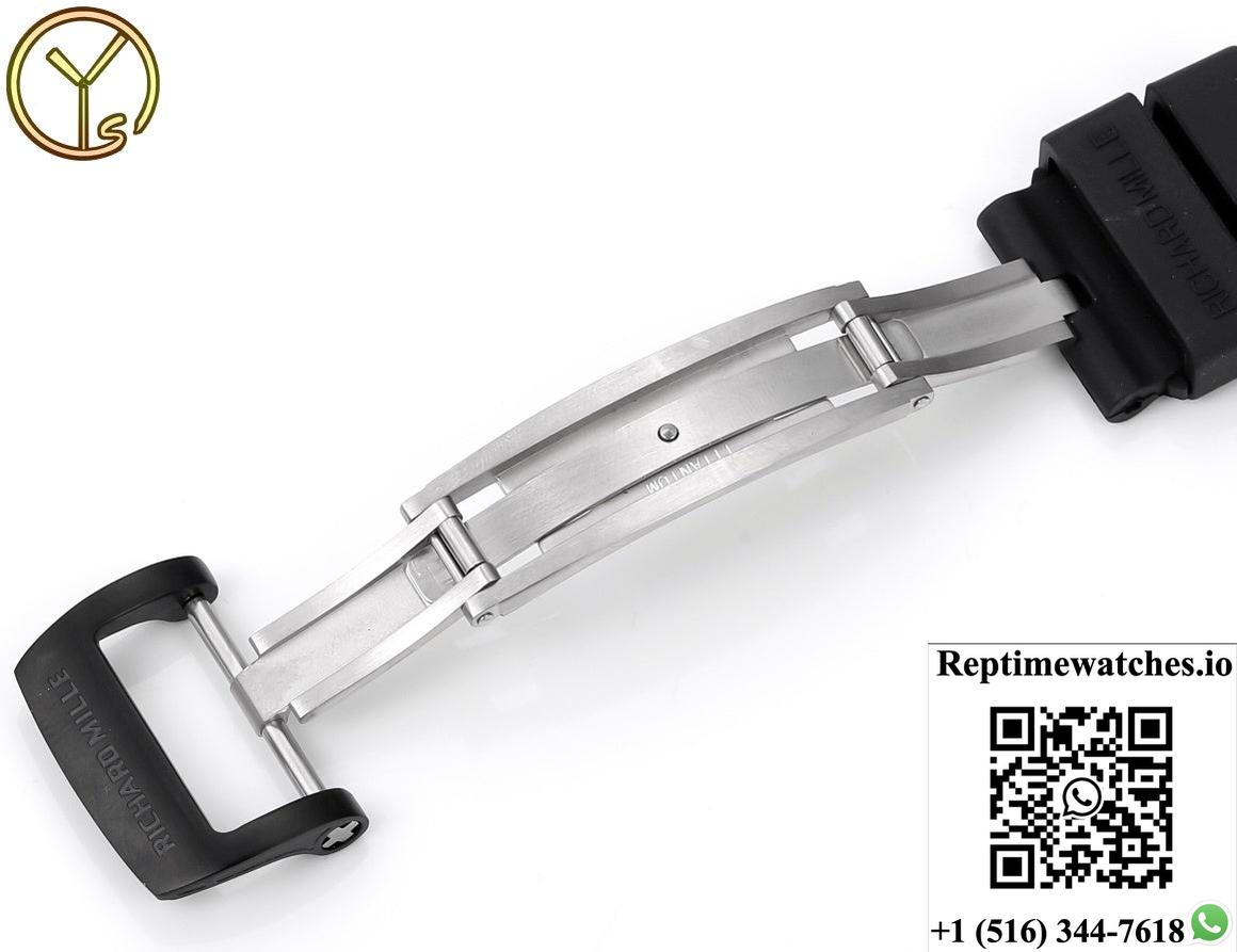 Richard Miller Men’s RM 52-05 YS Factory Rubber Strap