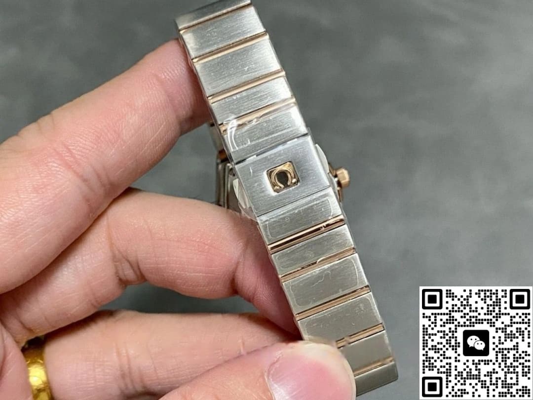 Omega Constellation 131.25.28.60.99.001 TW factory diamond bezel