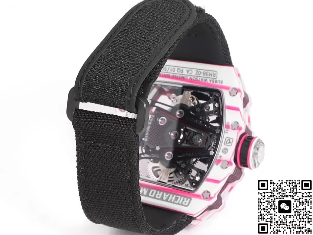 Richard Miller Men’s RM38-02 RM Factory Transparent Case Back