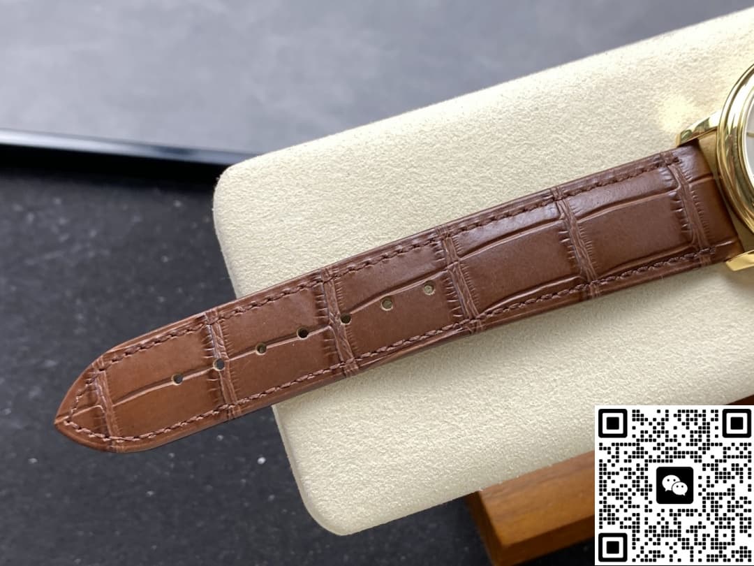 Omega De Ville 424.53.40.20.02.002 N1 factory crocodile leather strap