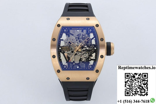 Richard Miller RM035 ZF factory rubber strap