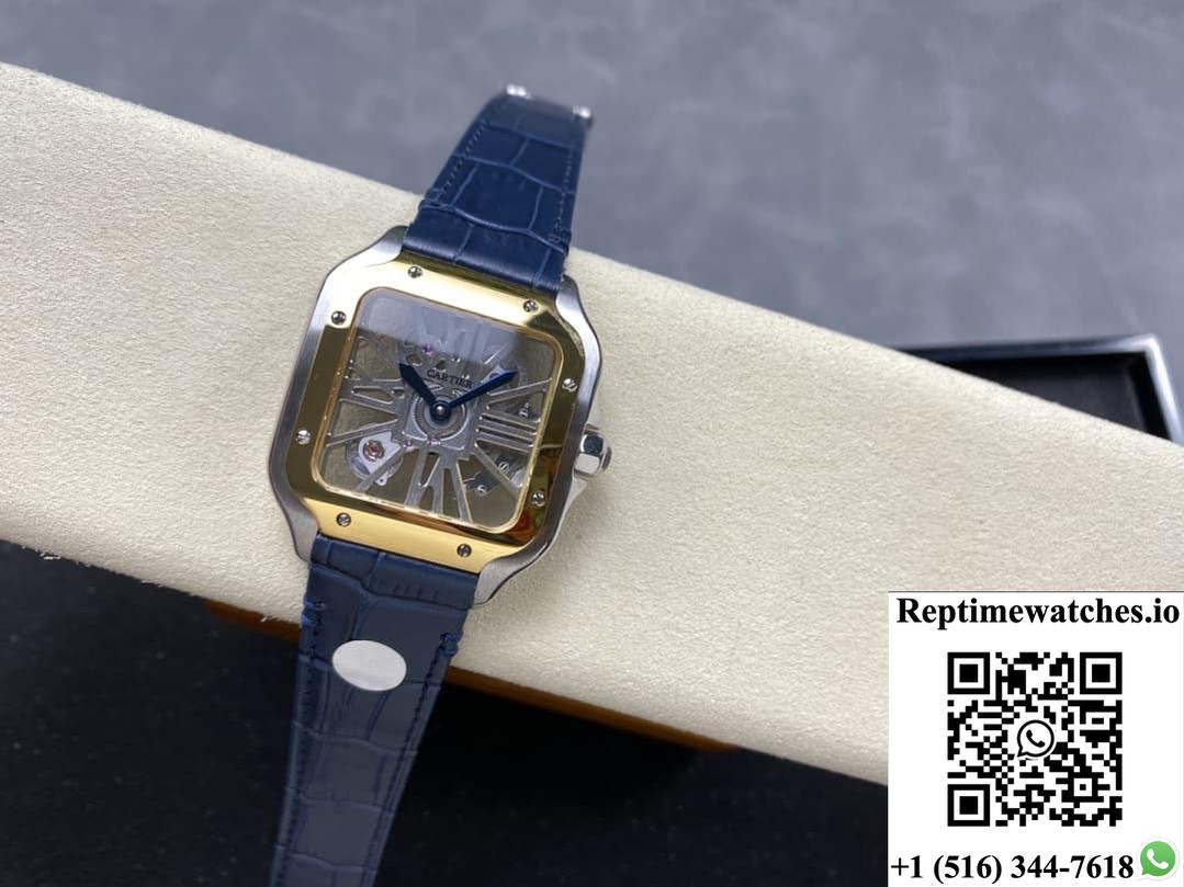 Cartier Santos WHSA0024 THB factory gold color dial