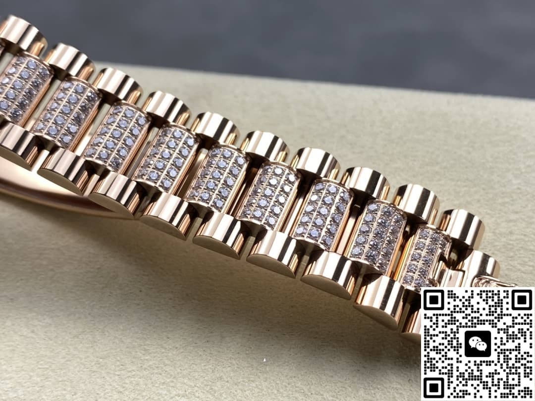Rolex Day-Date M128345rbr-0065 8+ factory solid case back