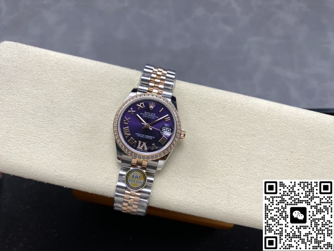 Rolex Datejust M278381RBR-0020 AR Factory Purple Dial