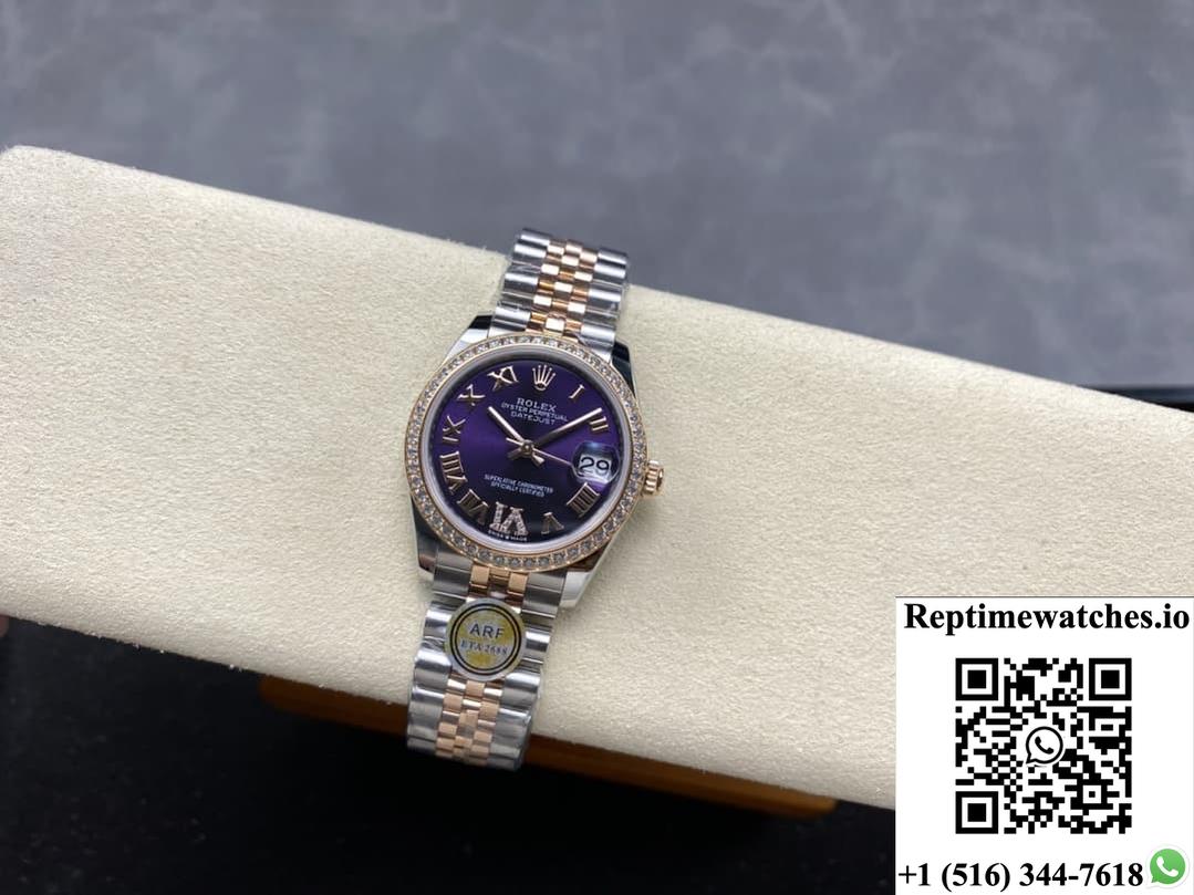 Rolex Datejust M278381RBR-0020 AR Factory Purple Dial