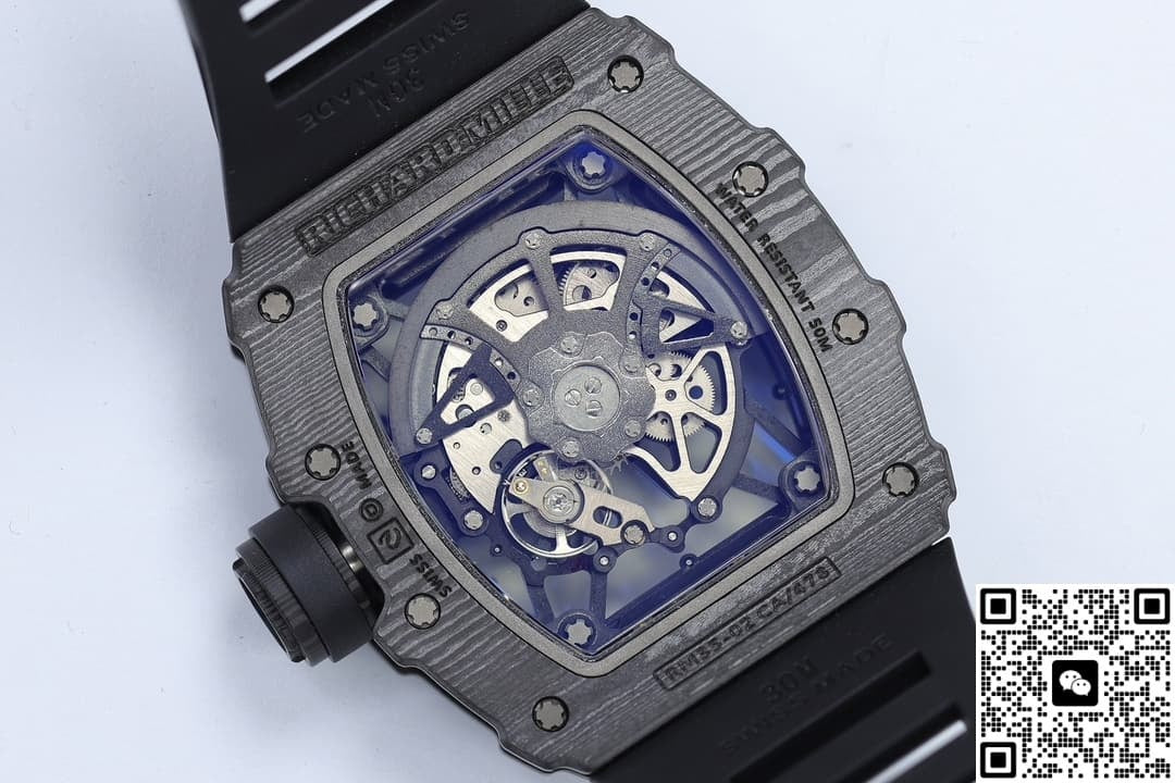 Richard Mille RM35-02 ZF Factory Black Rubber V7