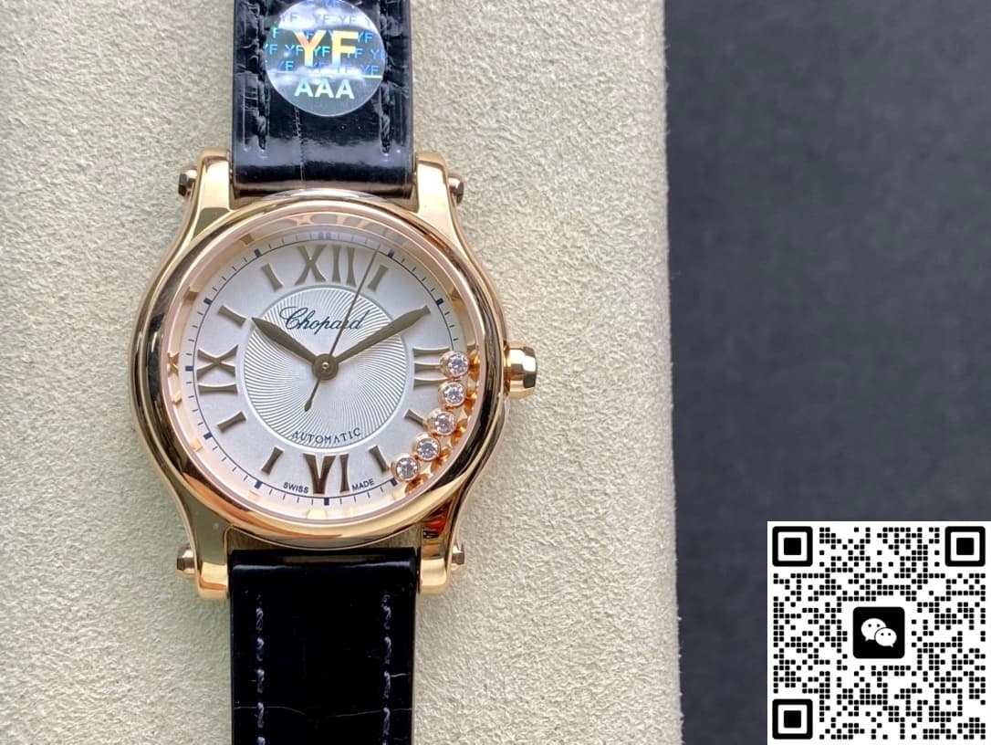 Chopard Happy Diamonds 274893-5001 YF Factory Rose Gold Case