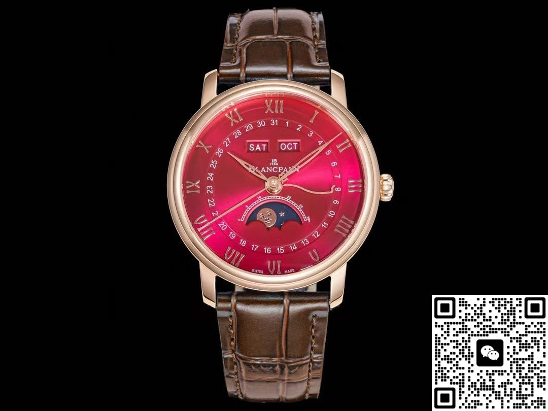 Blancpain Villeret 6654-3656-55B GR Factory Lunar phase