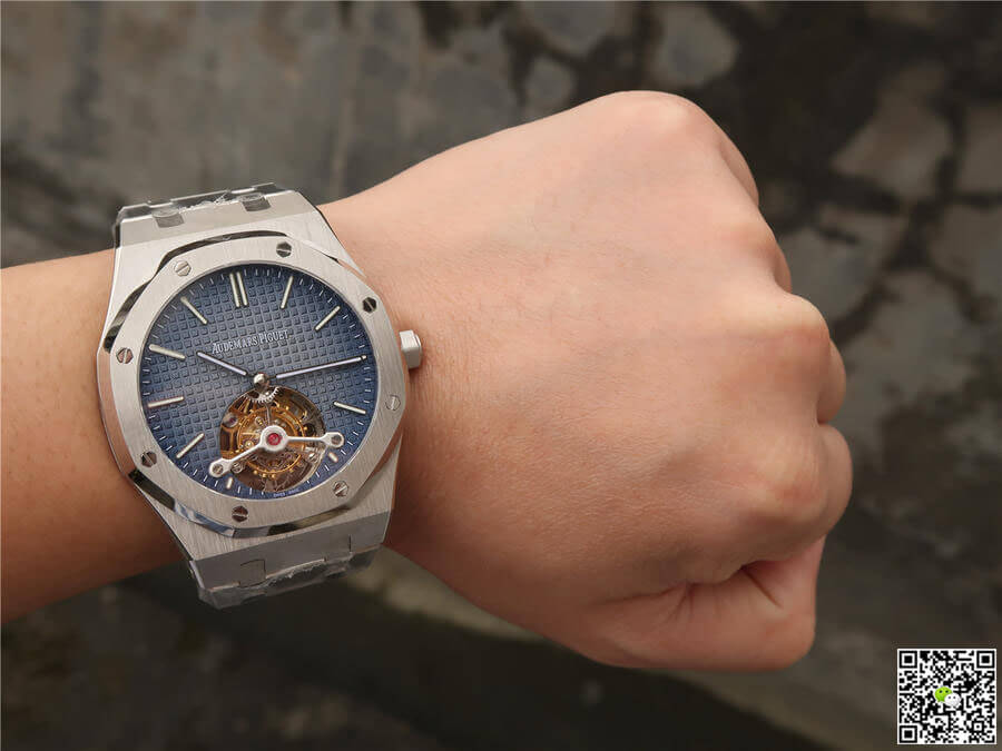 Audemars Piguet Royal Oak Tourbillon Extra Thin 26510IP.OO.1220IP.01 R8 Factory Blue Gradient Dial